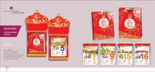 Block calender