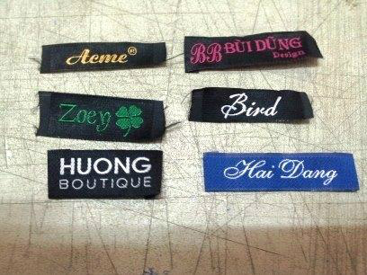 Woven label