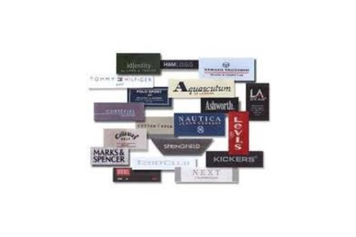 Taffeta woven label