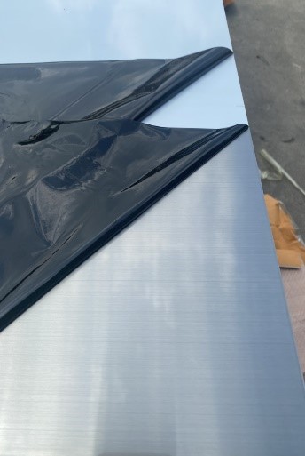 Silver mirror stainless steel sheets