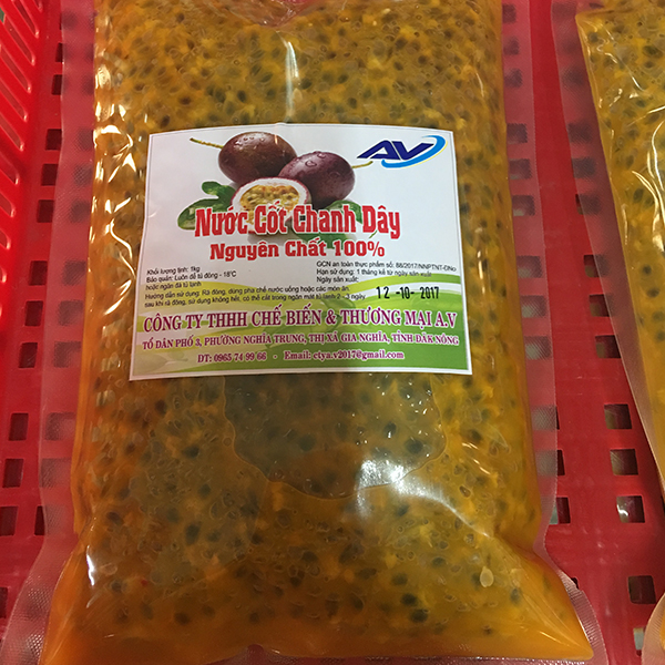 Passion fruit juice