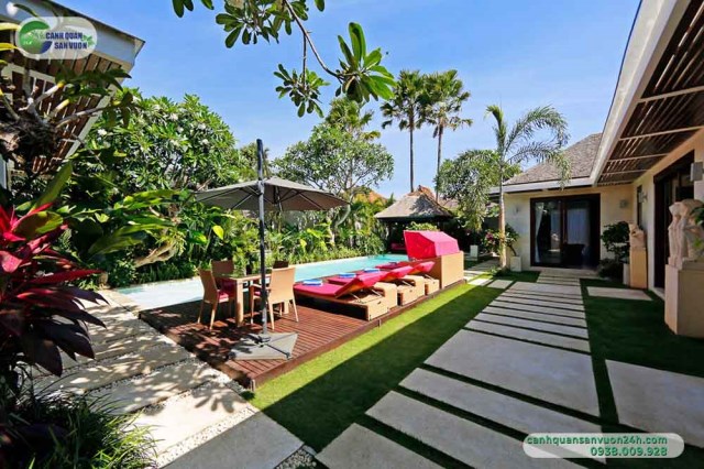 Designing service of villa garden