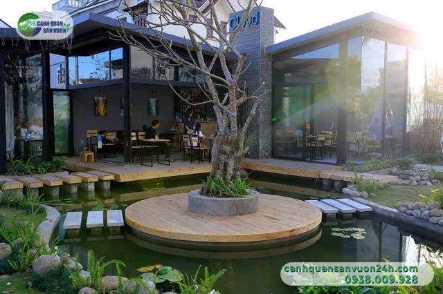 Designing service for garden coffee shop
