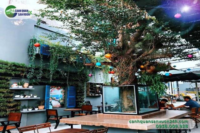 Designing service for garden coffee shop