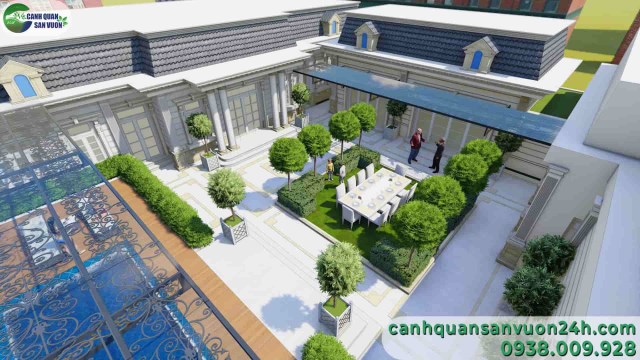 Garden landscape designing service