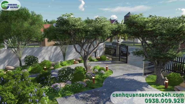 Resort landscape designing service