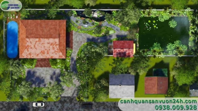 Resort landscape designing service