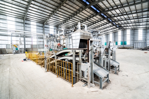 Aluminum recycling line