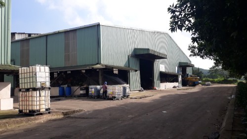 Waste treatment factory