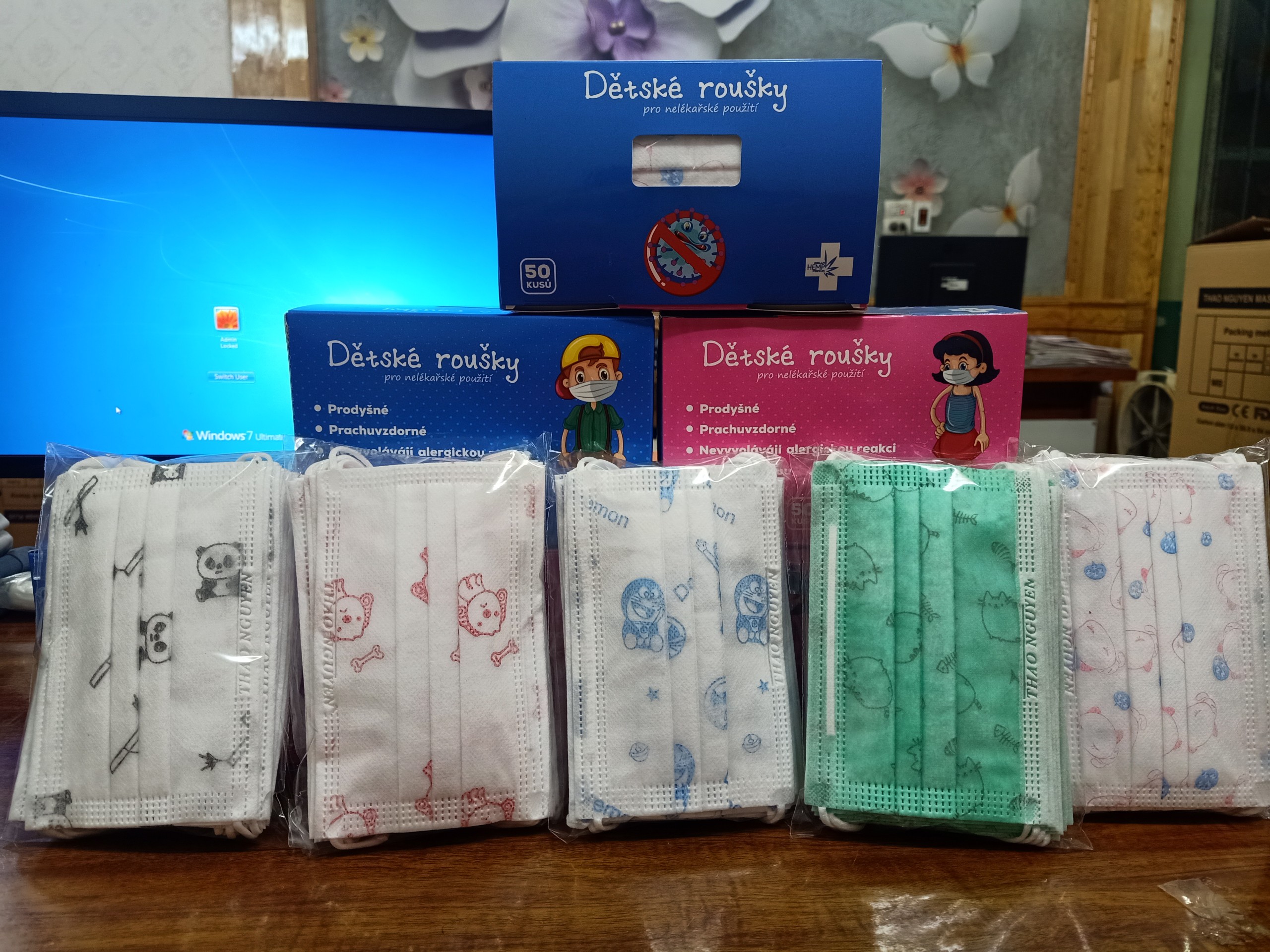 Children`s medical masks