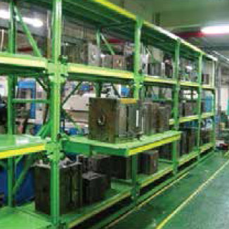 Mold rack