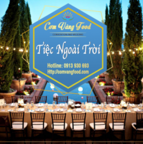 Outdoor party catering service