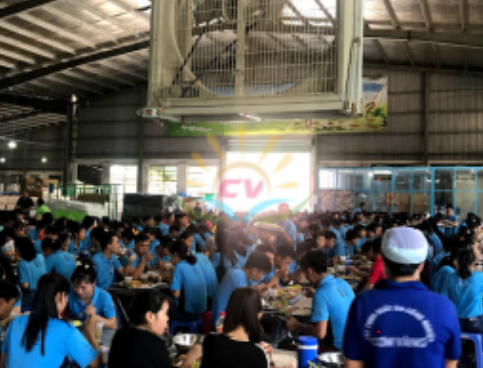 Industrial catering service