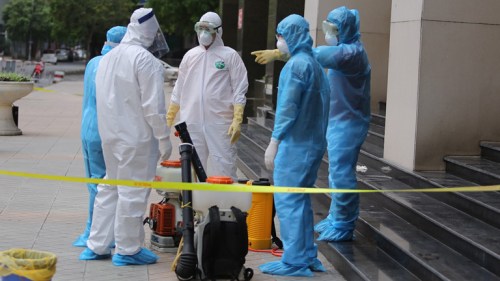 Antimicrobial, antiepidemic protective suit