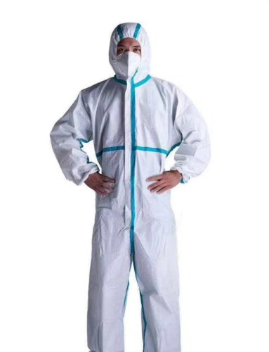Antimicrobial, antiepidemic protective suit