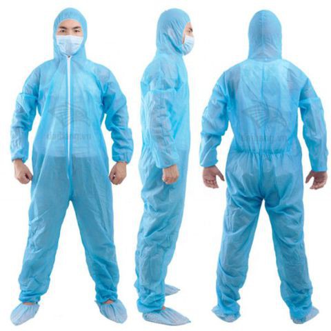 Antimicrobial, antiepidemic protective suit