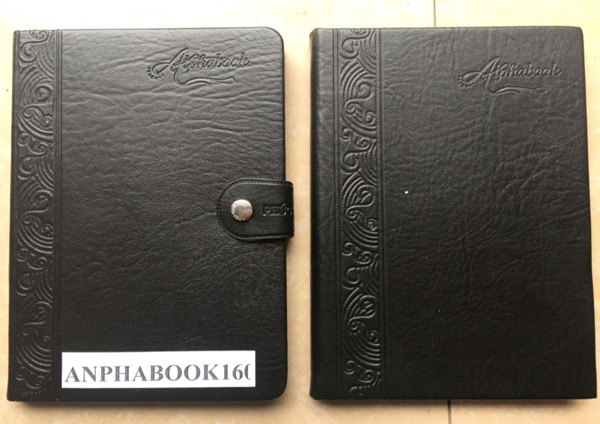 Anpha leather cover notebook