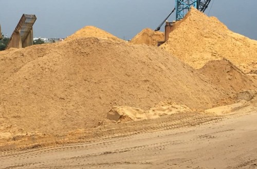 Construction sand