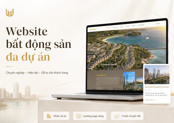 Da Nang premium real estate website design
