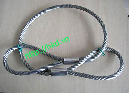 Steel cable sling
