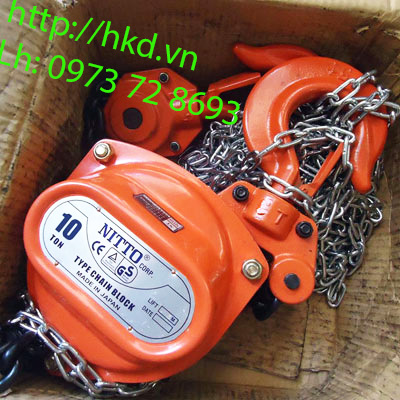 Nitto hand chain hoist