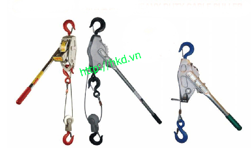 Hand cable winch