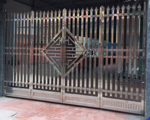 Stainless steel door processing