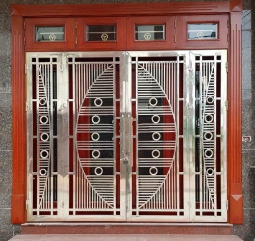 Stainless steel door processing