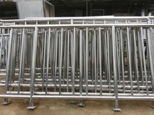 Stainless steel railing processing