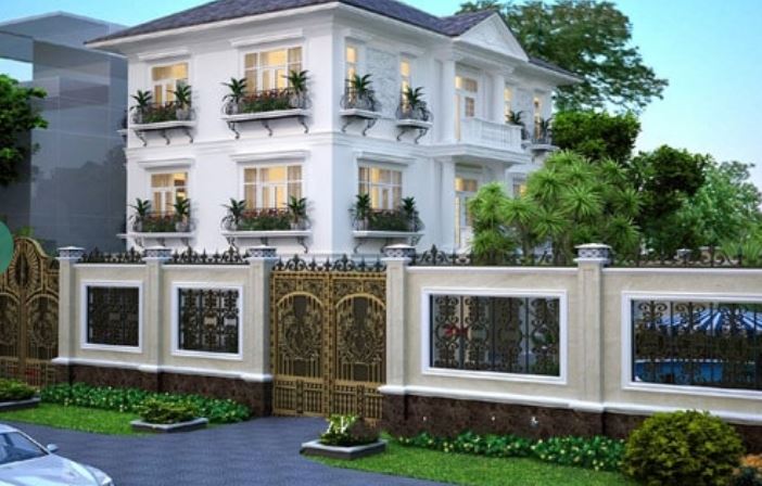 Villa garden