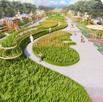 Flower pathway