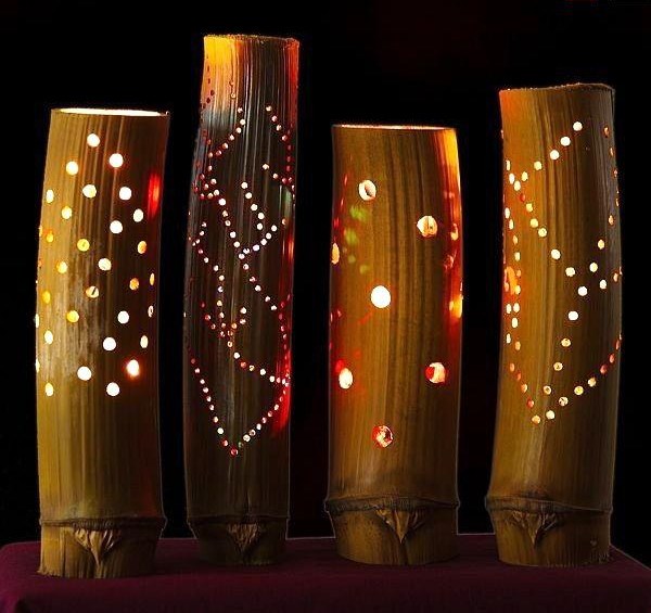 Bamboo lamp