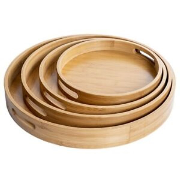 Bamboo serving tray
