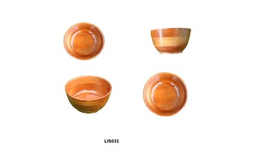 Wooden bowl