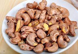 Salted cashew nuts
