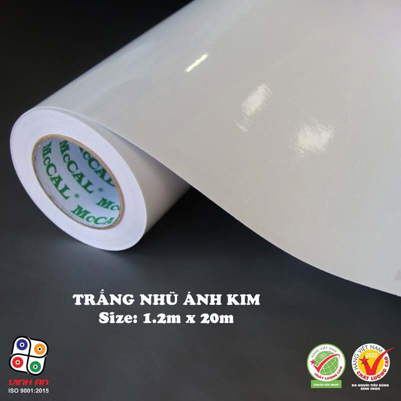 McCAL - Metallic Pearl White