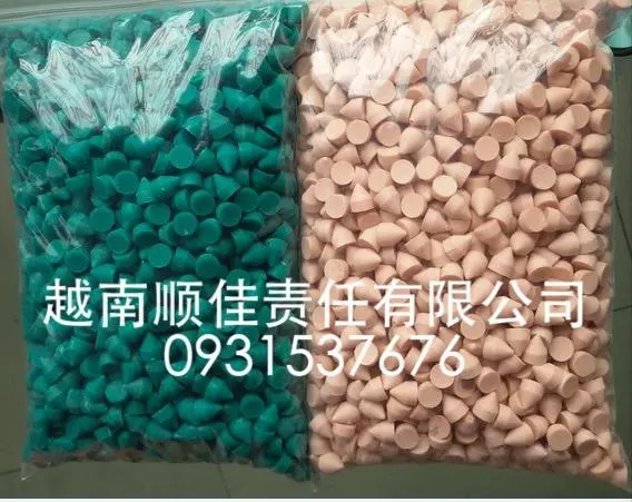 Plastic-bonded resin grinding abrasive media
