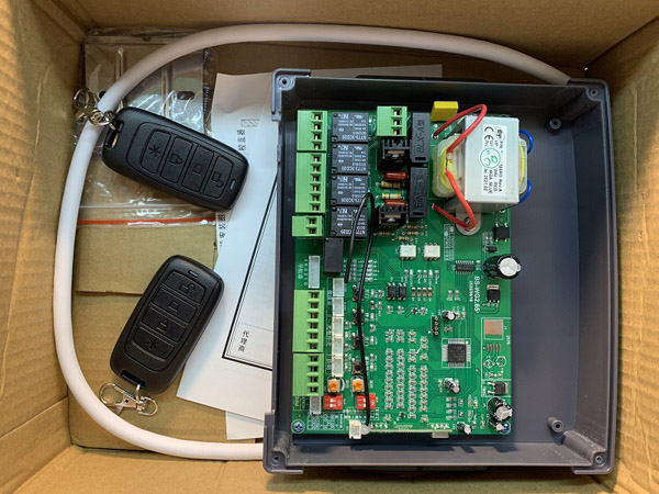 Folding gate circuit board replacement