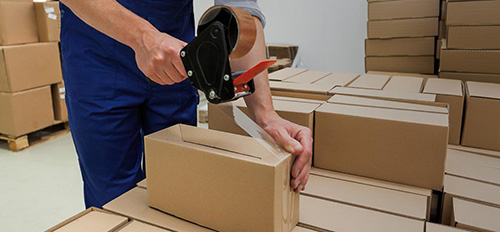 Goods packaging services