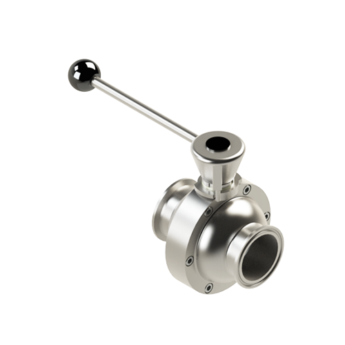 2-piece body sanitary ball valve