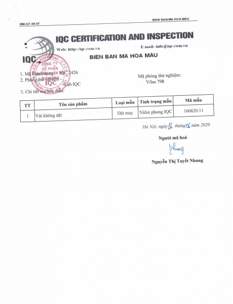 ISO Certification