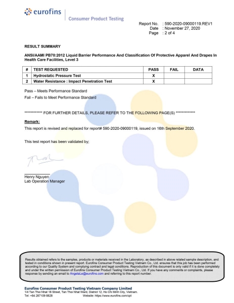 White Test (40+18) Level 3
