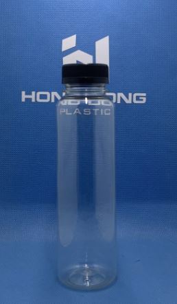 Plastic bottle for foods