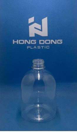 Plastic bottle for foods