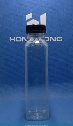 Plastic bottle for foods