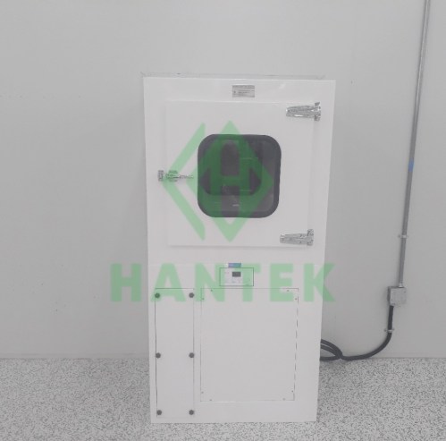 Air shower pass box