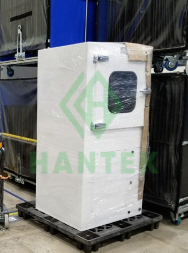 Air shower pass box