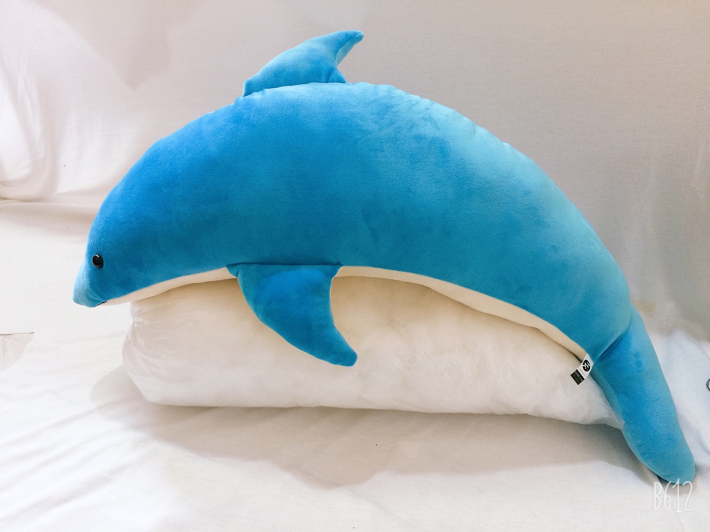 Blue dolphin stuffed animal