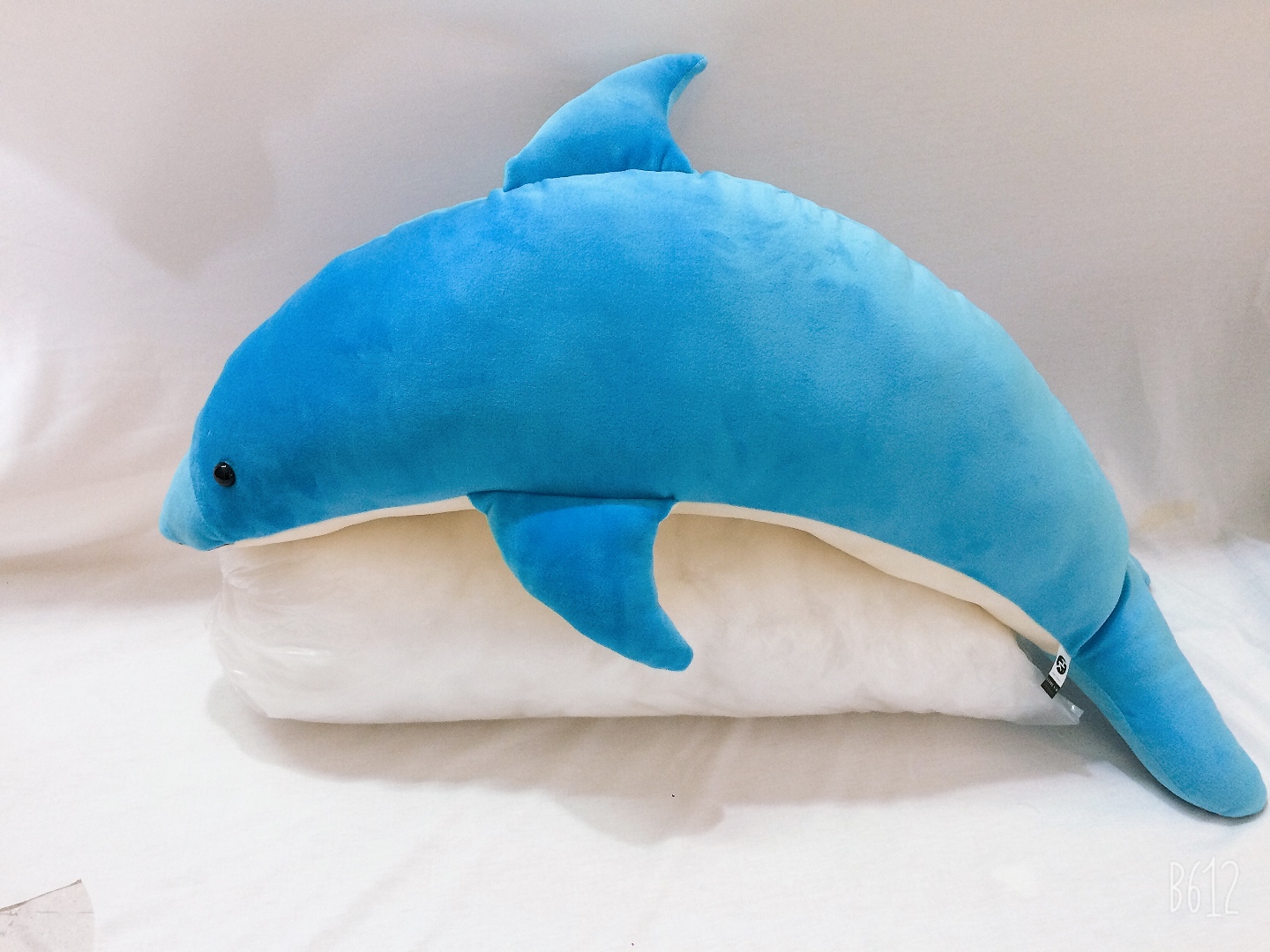 Blue dolphin stuffed animal