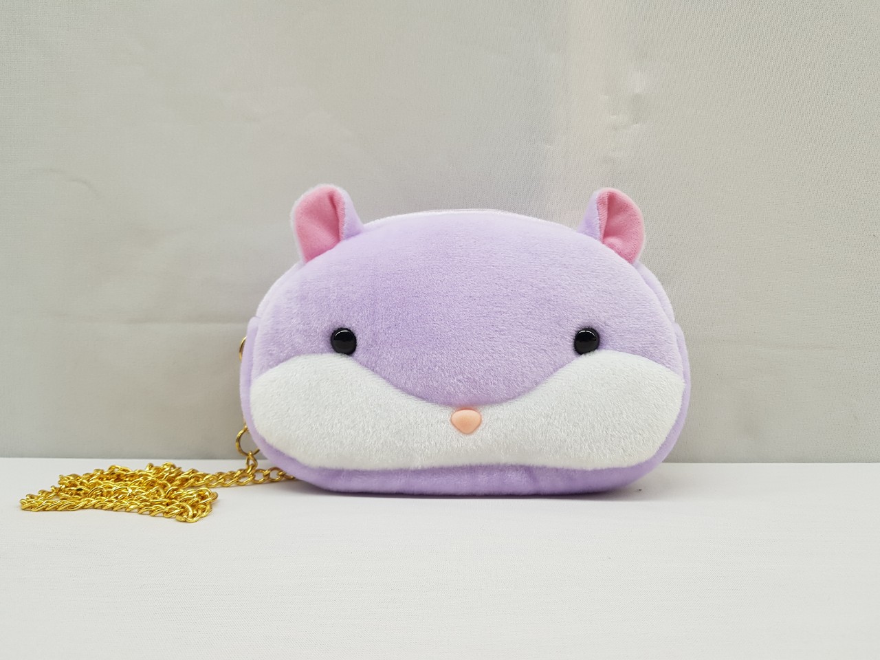 Purple stuffed bag